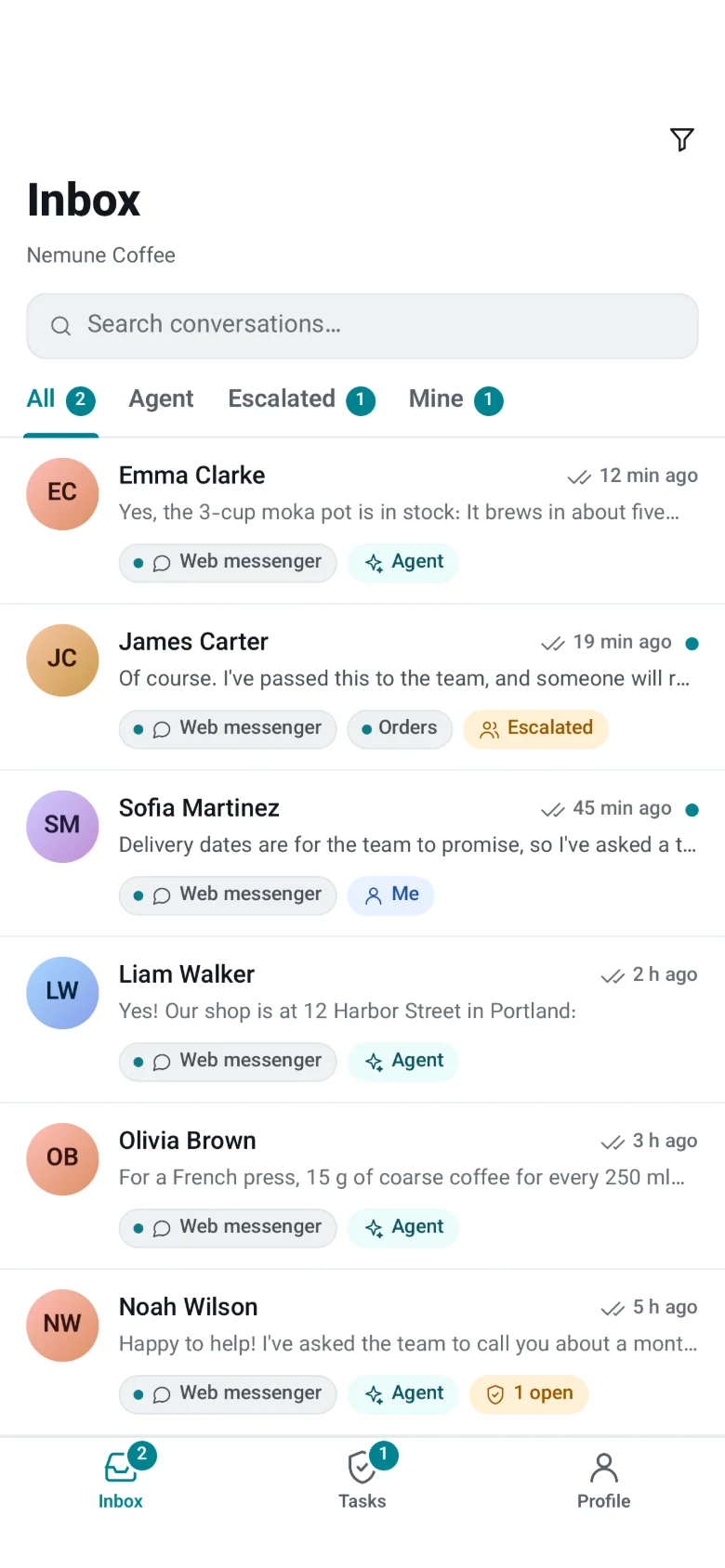 The inbox
